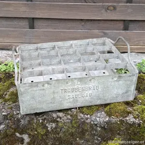 Alte Bierkiste Metall
