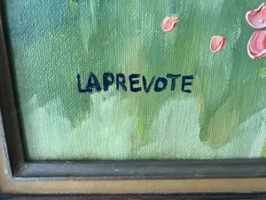Ölgemälde Mohnblumen von Laprevote Bild 2