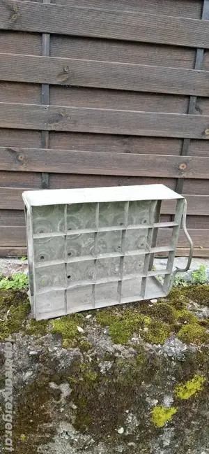 Alte Bierkiste Metall Bild 4