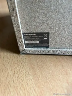 Boxen, Subwoofer mit Satellitenboxen Panasonic Bild 4