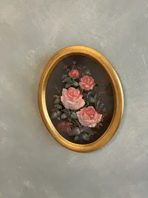 2 Gemälde "Romantische Rosenträume" nach Eduard Kurti Bild 2