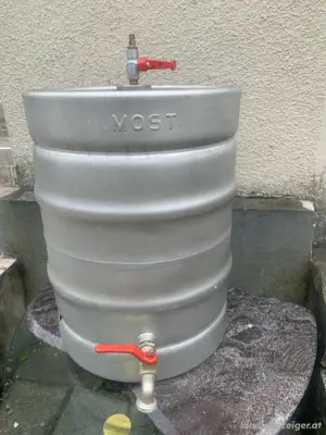 Verkaufe Edelstahldruckfass  Bild 2