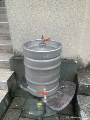 Verkaufe Edelstahldruckfass 