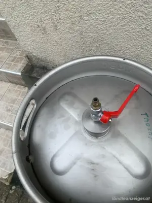 Verkaufe Edelstahldruckfass  Bild 3