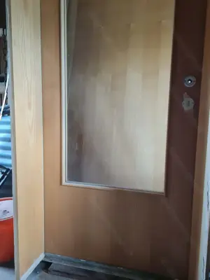 Innentüre mit Glasteil