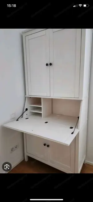 Ikea Sekretär weiß - Schreibtisch  Bild 2