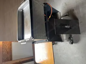 Gasgrill Chromstahlplatte
