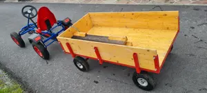 Anhänger für Go-Kart Kinder Jugendliche Bild 4