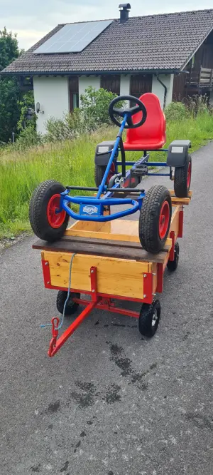 Anhänger für Go-Kart Kinder Jugendliche