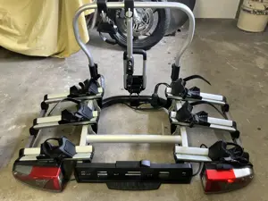 Original Mercedes Benz Heckfahrradträger für Anhängevorrichtung, 3 Fahrräder