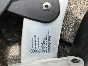 Original Mercedes Benz Heckfahrradträger für Anhängevorrichtung, 3 Fahrräder Bild 9
