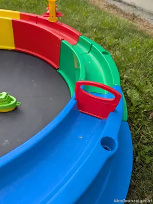 Sandkasten Kunststoff Wasserbahn 