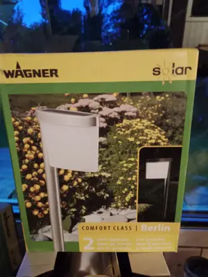 Verschiedene Solarlampen
