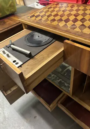 Musikschrank antik.  Bild 3