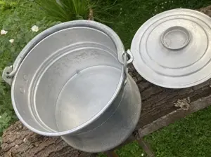 Kochkessel mit Deckel Alu Bild 4