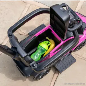 Lamborghini 63 Rutschauto mit Schiebestange und Sound pink Bild 4