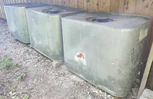 Wassertank   Tank für Regenwasser (3 Stück)