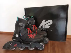 K2 Velocity Boy Inlineskates   Verstellbar von Größe 35 bis 40   Top-Zustand