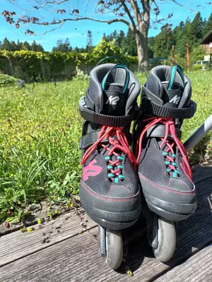 K2 Velocity Boy Inlineskates   Verstellbar von Größe 35 bis 40   Top-Zustand Bild 3