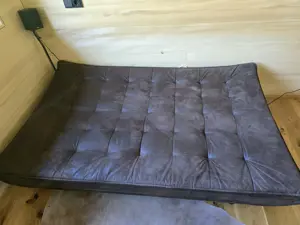Sofa Couch in Lederoptik Bild 6