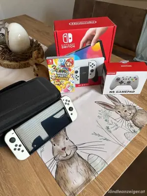Nintendo Switch OLED Weiß  Bild 3