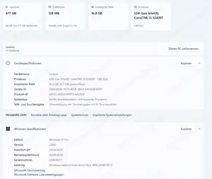 Verkaufe neuwertigen Windows 11 Office PC mit Touchscreen und Hersteller Garantie Bild 5