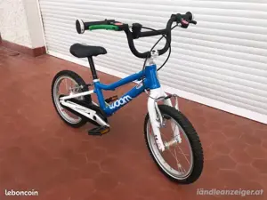 Woom 2 Kinderfahrrad 14 blau