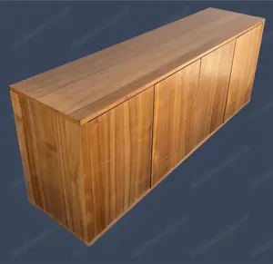 Sideboard vintage  Nussholz mit Innenschubladen. 2-türig