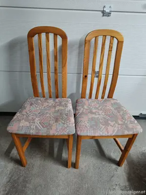2 Massivholz-Stühle zu verschenken Bild 2