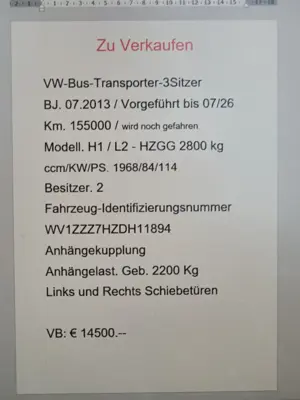 VW-Bus -Transporter Bild 5