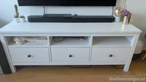 Hemnes tv-bank weiß