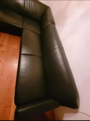 Sofa Ledercouch Lounge Sitzgarnitur Bild 6
