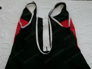 Schwimmerbadeanzug rot-schwarz  Bild 3