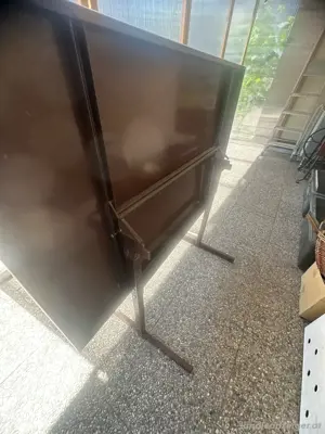 Klapptisch Metall braun