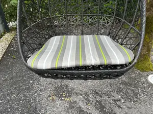 Outdoor Kissen und Sitzunterlage für Gartenschaukel oder Schaukelstuhl  Bild 2