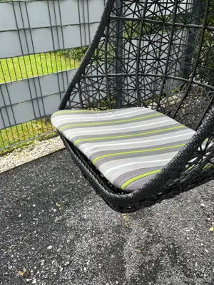 Outdoor Kissen und Sitzunterlage für Gartenschaukel oder Schaukelstuhl  Bild 4