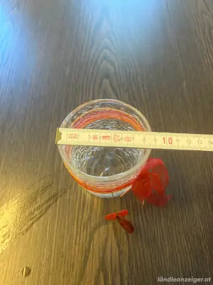 Glasbehälter für Teelicht oder kleine Pflanze Bild 3