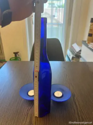 Dekoset: Vase und 2 Teelichthalter Bild 3