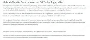 Gabriel -Chip für 5G Mobilfunk, silber Bild 2