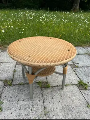 Garpa Savannah Armlehnenstuhl mit Tisch beige Bild 3