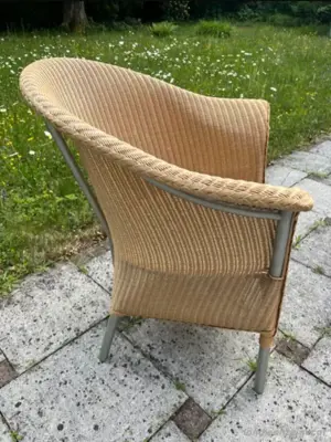 Garpa Savannah Armlehnenstuhl mit Tisch beige Bild 4