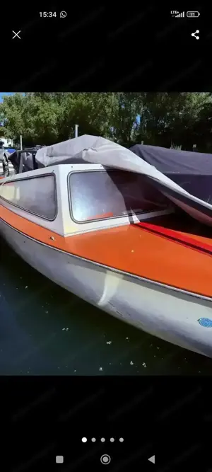 Fischergondel Hartmann, Fischerboot Motorboot inkl. Motor