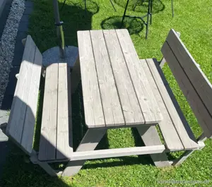 Roba Kindertisch Sitzgarnitur Picknick Tisch Outdoor Bild 2