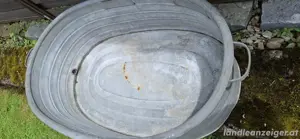 XXL DDR Zinkwanne Bild 3