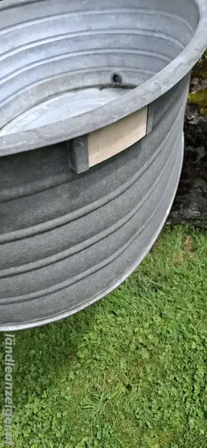 XXL DDR Zinkwanne Bild 5