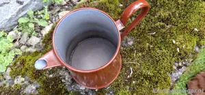 Teekanne emailiert alt Bild 2