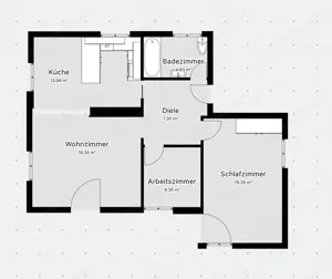 3,5 Zimmer Wohnung in bester Lage auf dem Ardetzenberg mit Aussicht über Feldkirch Bild 3