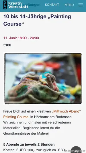 Malkurs - Gutschein für 10 - 14 Jahre