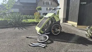 Croozer Kid for 2 inkl. Jogger-Rad 