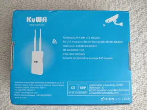 Outdoor Router neuwertig LTE 4G SIM KuWFi  WLAN-Router WiFi GSM Bild 2